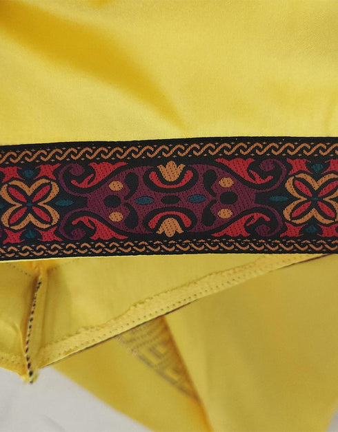 Dubai Maxi Bazin Abaya with Long Sleeves and African Design